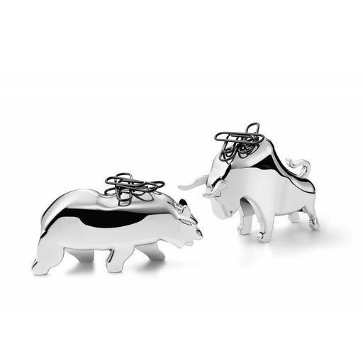 [1560080018] BULL & BEAR PORTACLIPS 209009, PHILIPPI, 209009