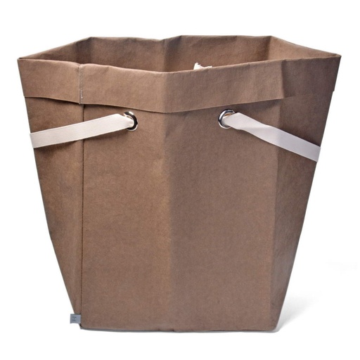 [1590050006] BOLSON ROPA SUCIA MARRON 40*32*60CM VJ4032-MR, DAFNE, VJ4032-MR