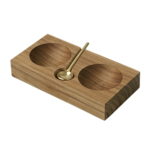 [1610010002] TABLA SALERO/PIMENTERO, 390-21WOO, BE HOME, 390-21WOO