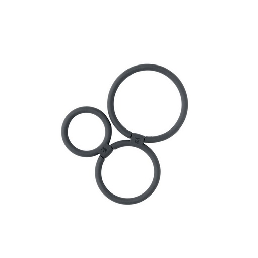 [1620050007] ACCESORIOS DE MESA - CIRCLES SALVAMANTELES NEGRO 13CM, Z00058,STELTON, Z00058