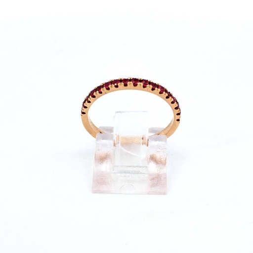 [1060010052] SORT A, MEDIO RIVIERE RUBÍ 17PZS 0.25CT, 2.1GR, PG