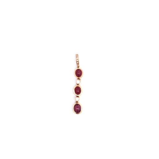 [1060060042] DIJE OA 3RUBI 2.98 2BR 0.13 D1327, D1327