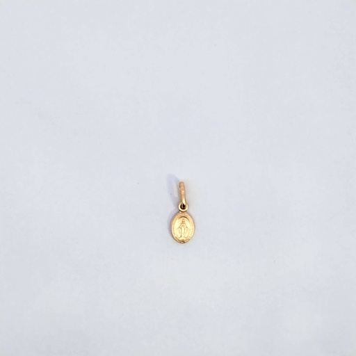 [1060070043] MED A VIRGEN,0.80GR, 140307, MILANO, 140307