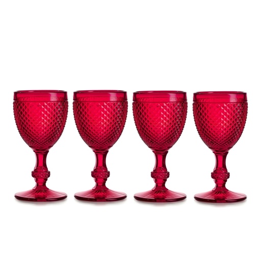 [1370090005] BICOS COPA ROJO BIC PACK X4, 49000057, VISTA ALEGRE, 49000057