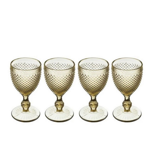 [1370090008] BICOS COPA AGUA MARRON PACK X4, 49001549, VISTA ALEGRE, 49001549