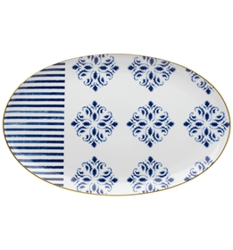 [1010570005] TRANSATLANTICA - FUENTE OVAL GRDE 39CM, 21117670, VISTA ALEGRE, 21117670