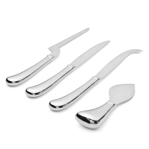 [1340080002] LIVING SET 4 PZS P/QUESO ACERO, 52550C91, SAMBONET, 52550C91