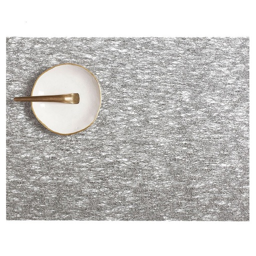 [1270140003] METALIC LACE SILVER,INDIVIDUAL 100148-001,CHILEWICH, 100148-001