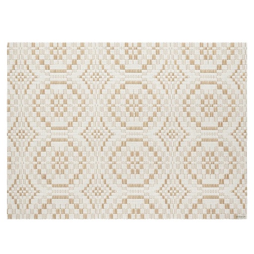 [1270230004] OVERSHOT BUTTERSCOT.,INDIVIDUAL, 100885-003, CHILEWICH, 100885-003
