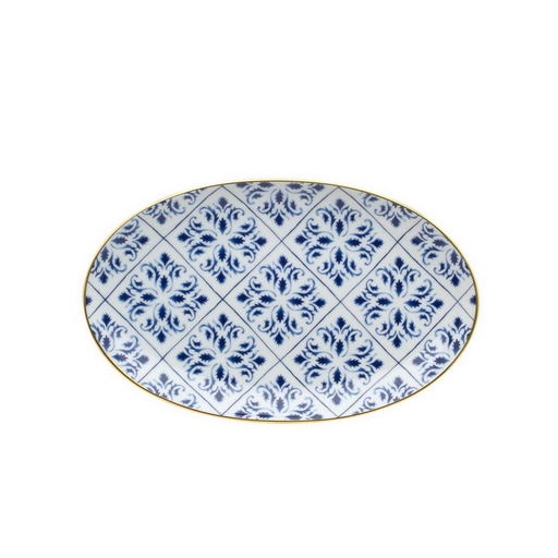 [1010570013] TRANSATLANTICA - FUENTE OVAL CHICA 25CM, 21117672, VISTA ALEGRE, 21117672