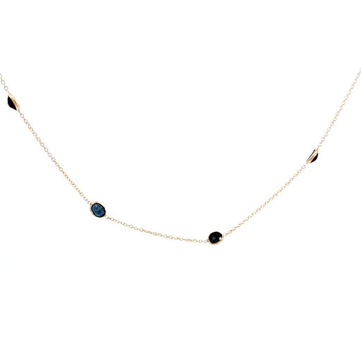 [1060040135] COLLAR A,ZAF AZUL OVAL,KMC6770,PRENZO, KMC6770