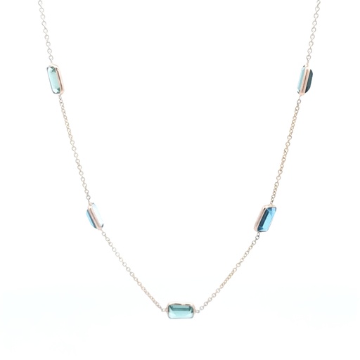 [1060040136] COLLAR A,TOURMAL G,TOPAZ AZUL RECT,KMC6821,PRENZO, KMC6821