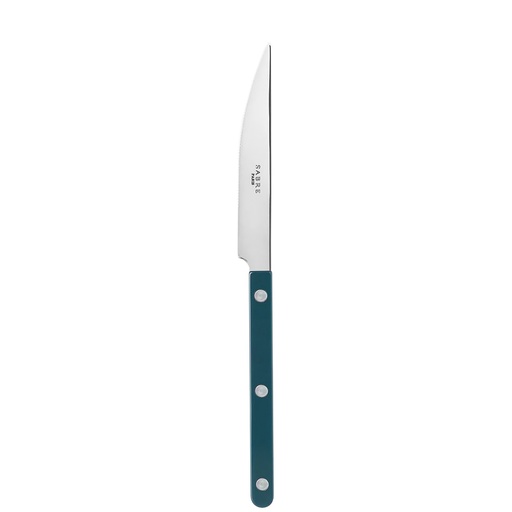 [1020590007] BISTROT SOLID AQUAMARINE CUCHILLO DE POSTRE, SABRE, 2346-010-0422