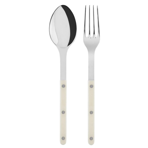 [1020590030] 1BISTROT SOLID, JGO DE SERVIR X2 PZS IVORY, SABRE, 2346-014-0002