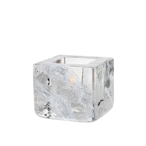 [1160120005] BRICK CANDELERO BLANCO,7061031,KOSTA BODA, 7061031