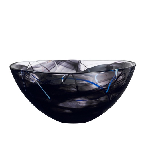 [1160130005] CONTRAST BOWL NEGRO,7050452,KOSTA BODA, 7050452