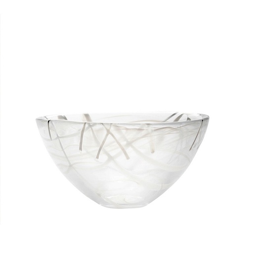 [1160130006] CONTRAST BOWL BLANCO,7052207,KOSTA BODA, 7052207