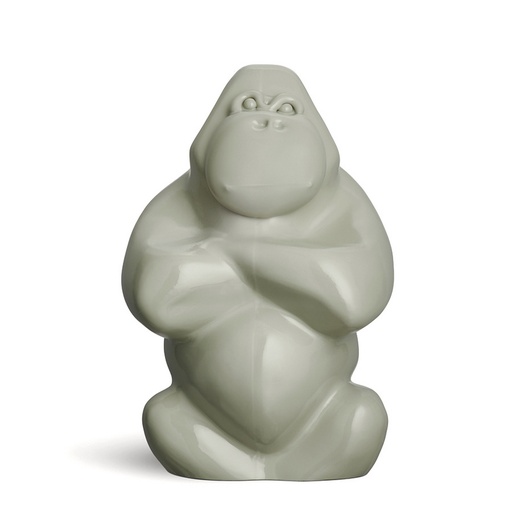 [1160100022] GABBA GORILLA BEIGE ADORNO 30CM,7091022,KOSTA BODA, 7091022