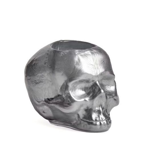 [1160120007] STILL LIFE CANDELERO SILVER,7061521,KOSTA BODA, 7061521