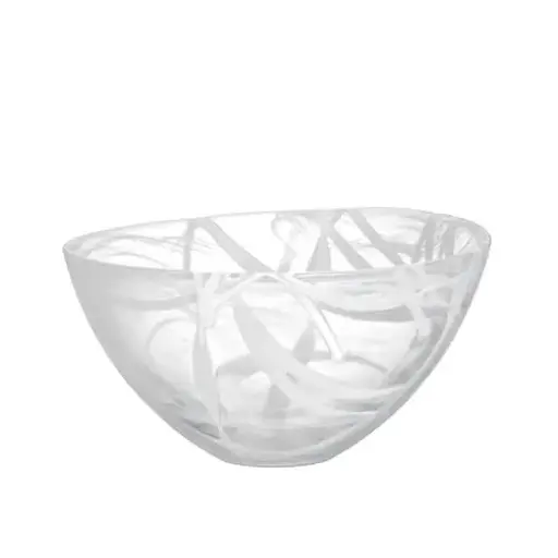 [1160040008] CONTRAST BOWL BLANCO MED 23CM,7052207, KOSTA BODA, 7052207