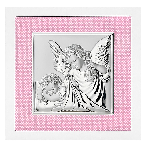 [1190030012] ICONO ANGEL GUARDIA C/NIÑO ROSADO,75020 3RA,VALENTI, 75020 3RA