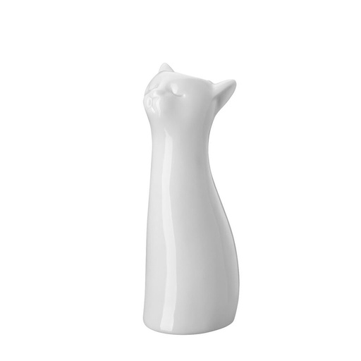 [1180210014] GATO-VASE FLORERO BLANCO 14CM,26014,ROSENTHAL, NONE
