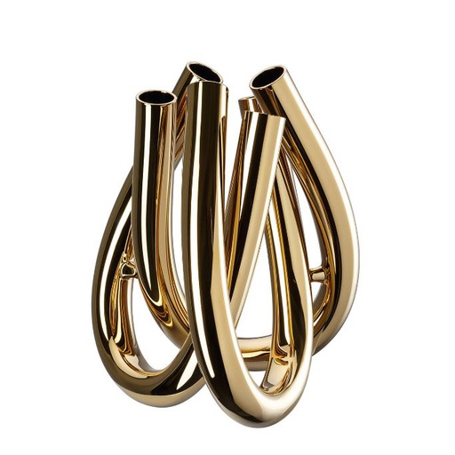 [1180210034] TRIU FLORERO GOLD 22CM,47022,ROSENTHAL, 69132-321496-47022