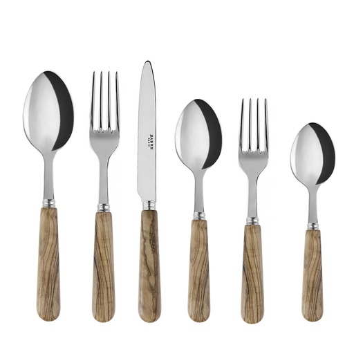[1020600007] LAVANDOU,TENEDOR POSTRE OLIVE WOOD,SABRE (copiar)