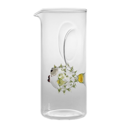 [1540010026] GARRAFA - PUFFERFISH CARAFFA SLIME,IT644,LUNARDON, IT644