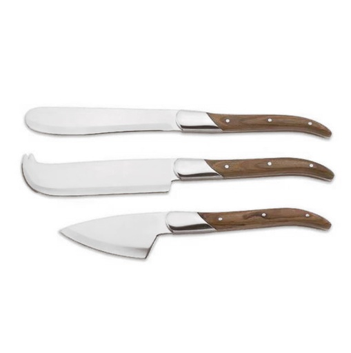[1300110007] FROMAGER SET 3 CUCHILLOS QUESOS CLAROS, CK-400L, LEGNOART, CK-400L