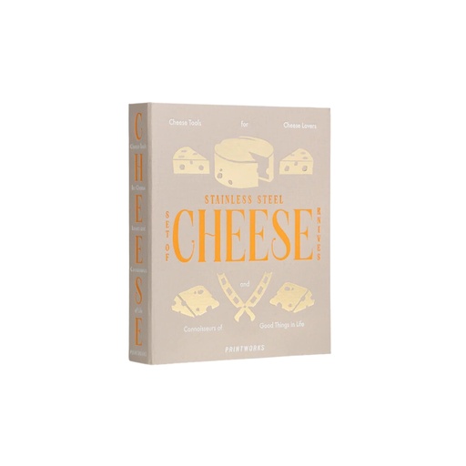 [1670050001] SET DE REGALO C/ CUCHILLOS DE QUESO, KUBBICK, KB1251LOTPW00627