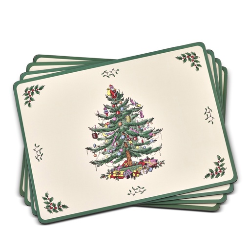 [1170030033] CHRISTMAS TREE INDIVIDUALES X4 , 2010648338, PIMPERNEL , 2010648338