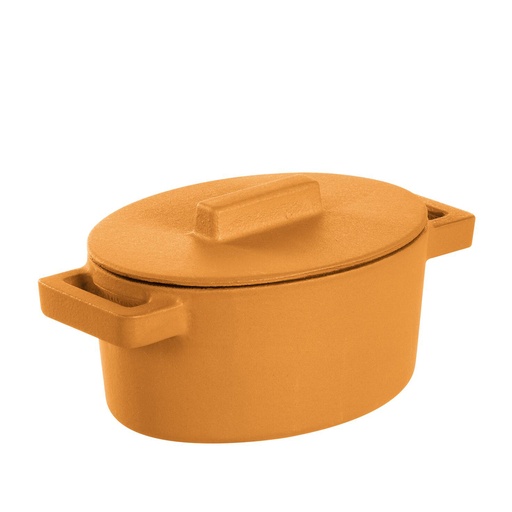 [1340090006] TERRA COTTO CACEROLA OVALADA CON TAPA 13X10,51638V13,SAMBONET, 51638V13