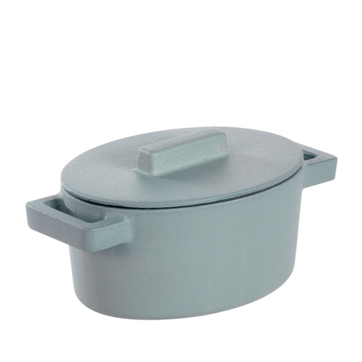 [1340090007] TERRA COTTO CACEROLA OVALADA CON TAPA 13X10,51638Z13,SAMBONET, 51638Z13