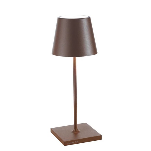 [1360030021] POLDINA - LAMPARA DE MESA  RUST, LD0320R3, ZAFFERANO, LD0320R3