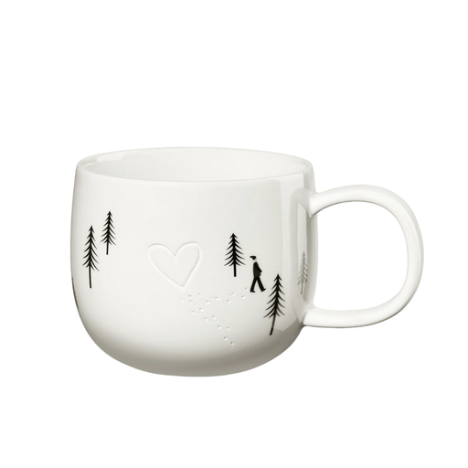 [1120070028] JOY HEART IN THE SNOW MUG 10 CM,16863286, ASA SELECTION , 16863286