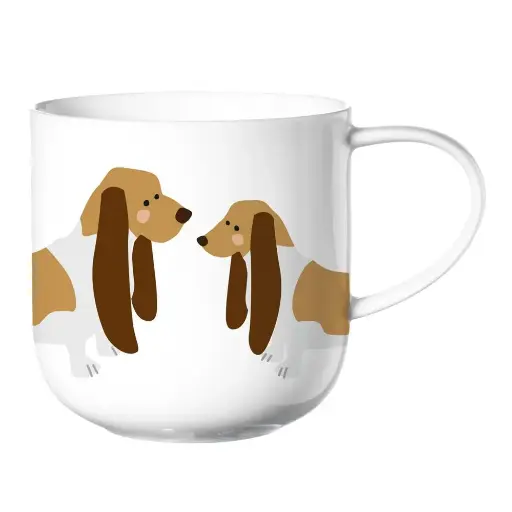 [1120070035] COPPA BASSET HOUND MUG 9. 2 CM,19445014, ASA SELECTION , 19445014