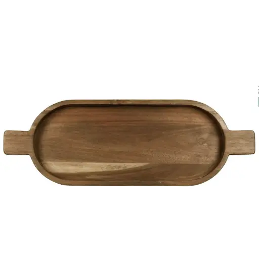 [1120080035] WOOD BANDEJA OVAL 49,6 X 18 CM,93916970, ASA SELECTION , 93916970