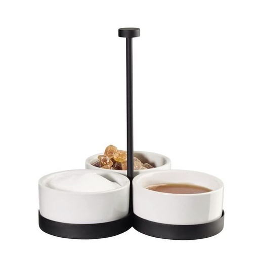 [1010790014] LIGNE NOIRE CABARET TRES BOWLS NEGRO 8 CM,99306950, ASA SELECTION , 99306950