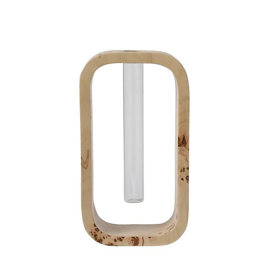 [1610020003] UMA BURL FLORERO ALTO,MADERA,100-6010,BE HOME, 100-6010