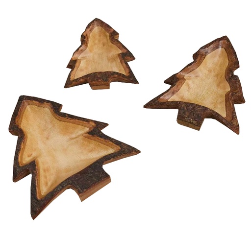 [1610010013] KILN MANGO BANDEJA ARBOL SET X3,MADERA,340-0201,BE HOME, 340-0201