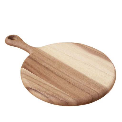 [1610010014] ACACIA TABLA C/ ASA REDONDO,MADERA,41-10,BE HOME, 41-10