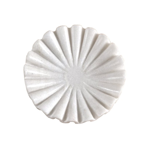 [1610100012] WATERLOO PLATO ,MARMOL,981-0020,BE HOME, 981-0020
