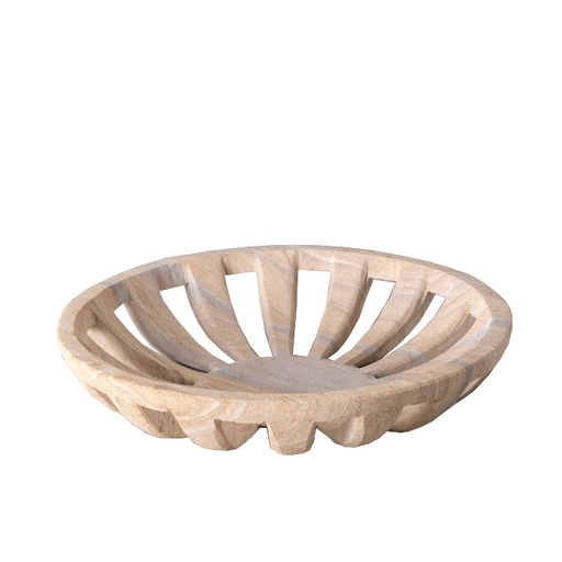 [1610040011] RAINBOWN BOWL ,MADERA,981-4020,BE HOME, 981-4020