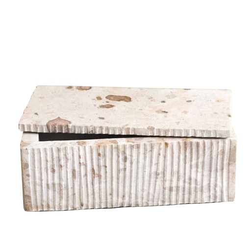 [1610100014] ATACA COFRE GRANDE,MARMOL,981-5033,BE HOME, 981-5033