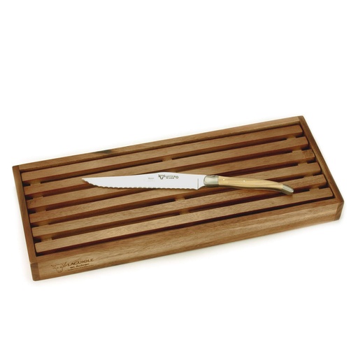 [1350040003] OLIVE WOOD TABLA DE CORTAR C/CUCHILLO ,CCP99OLI, LAGUIOLE, CCP99OLI