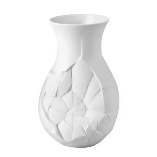[1180120008] PHASES FLORERO BLANCO MATE 30CM, 26030, ROSENTHAL, 14255-100102-26030