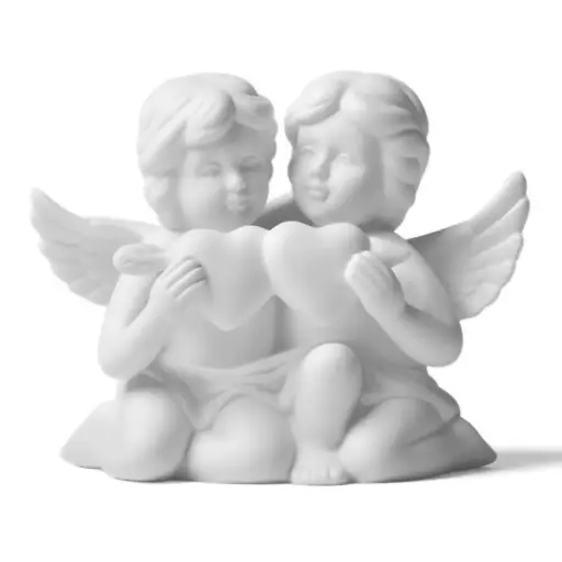 [1180020066] ANGELES PAR C/CORAZONES 14CM 90526, ROSENTHAL, 69056-000102-90526