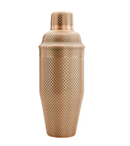 [1410030018] JAPANESE COCTELERA DIAMOND 3 PZS COBRE VINTAGE M37205ACP, BARFLY, M37205ACP