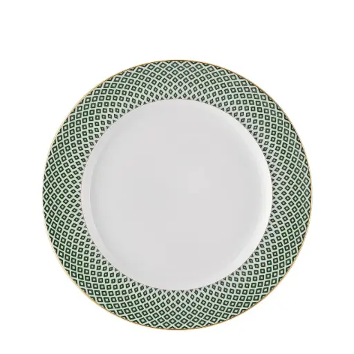 [1010950024] FRANCIS CARREAU - PLATO POSTRE VERDE 22CM 10222, ROSENTHAL, 10460-404313-10222